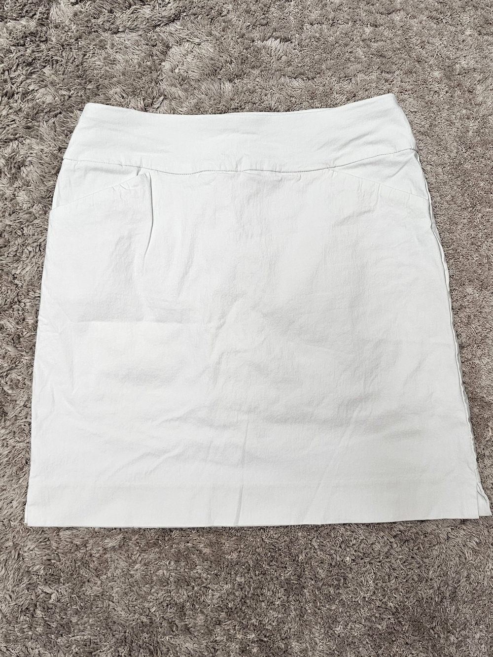 Charter Club White Pull-On Skort